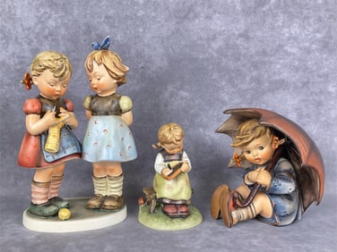 Three TMK 4 Girl Hummels