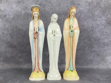 Three TMK 2 Madonna with & w/o Halo