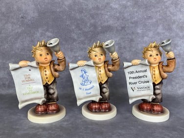 Three Proclamation Hummels