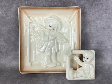 Two Expressions of Youth P.F.E. Plaques