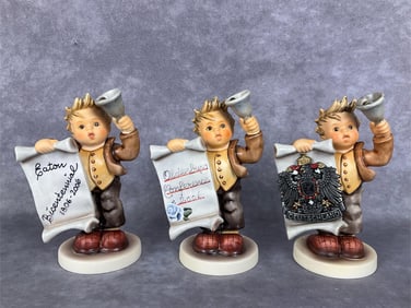 Three Proclamation Hummels