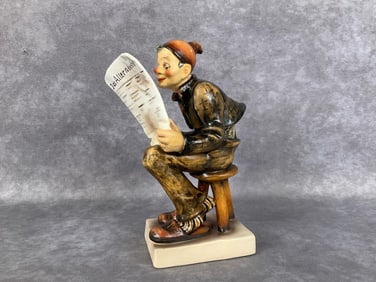 Old Man with Newspaper