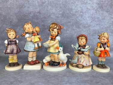 Five TMK 5 Girl Hummels