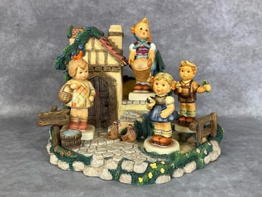 Home Sweet Home & Four Hummels