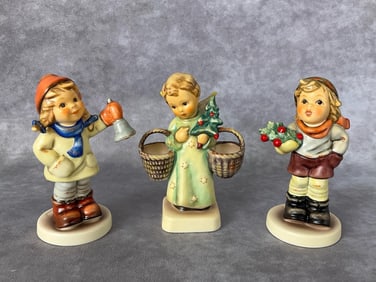 Three TMK Christmas Hummels