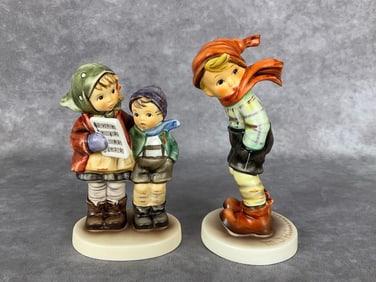 Two TMK 8 Winter Hummels