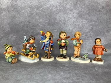 Six TMK 6 Winter Hummels