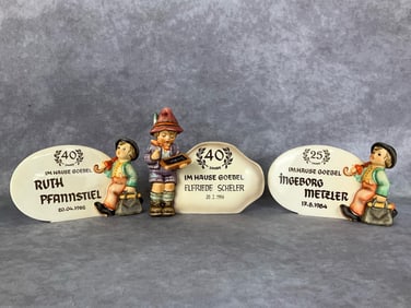 Three Service Plaque