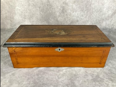 19th C. Swiss Cylinder Music Box