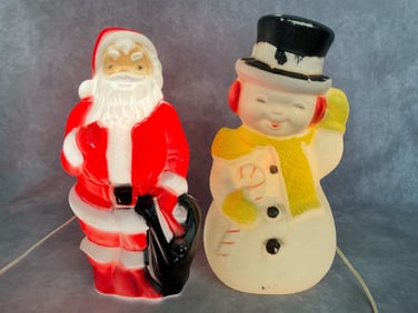 Tabletop Christmas Blow Molds