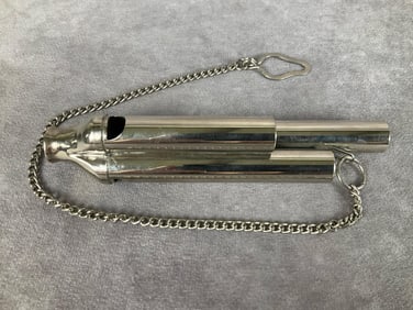 German Train Conductor's Signaling Whistle