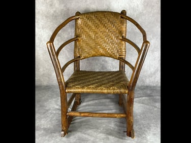 Child's Adirondack Old Hickory Rocking Chair