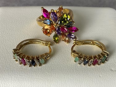 Colorful Gemstone Jewelry