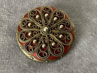 Ivar Holth Norwegian Sterling Brooch