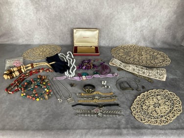 Sterling, Fashion Jewelry & Wristwatches