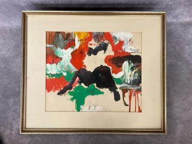 Abstract Signed Painting