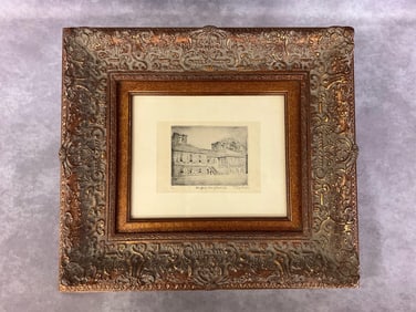 Robert E. Lee Homeplace Engraving