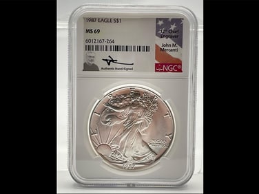 1987 Eagle $1 Silver Dollar