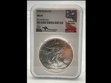 1994 Eagle $1 Silver Dollar
