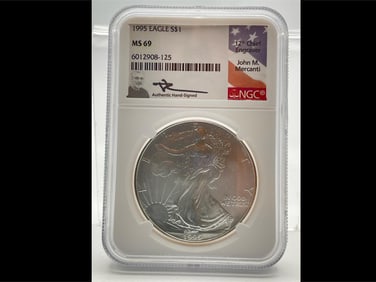 1995 Eagle $1 Silver Dollar