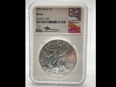 1999 Eagle $1 Silver Dollar