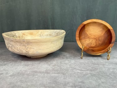 Hand Turned Wood Bowls