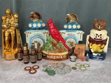 Mid Century Decanters & More