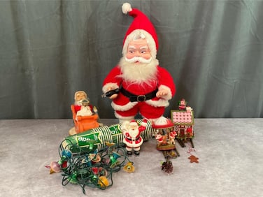Mid Century Santas