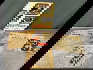 Pete Rose Memorabilia