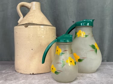 Stoneware and Pitchers