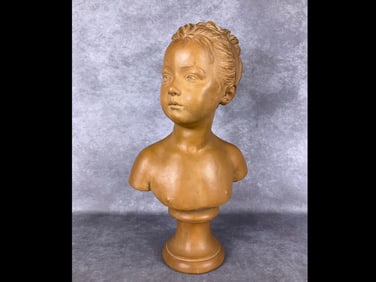 Terracotta Bust of Louise Brongniart