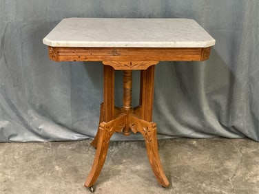 Victorian Marble Top Table