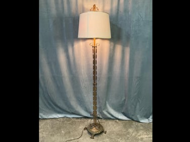 Cast Iron Ship Floor Lamp