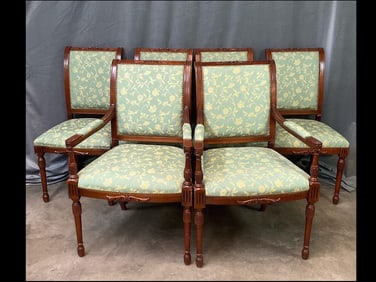 Six Classical Dining Chairs
