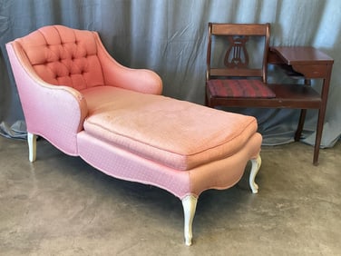 Chaise & Telephone Table