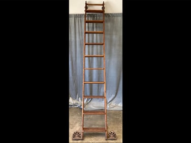 Antique Library Ladder