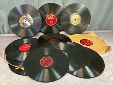 Victrola, Decca, King and Columbia 78 Records