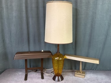 Vintage Table & Desk Lamps