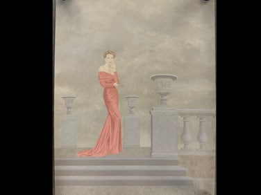 En Reve by Annie Retivat Lithograph