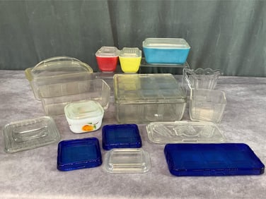 Pyrex Refrigerator Dishes & More