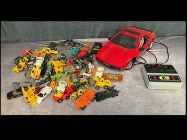 Matchbox Cars and Vintage Fiero