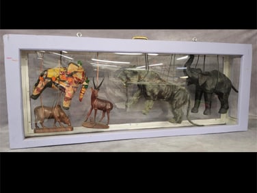 Indian and African Animal Diorama