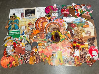 Thanksgiving Diecuts & Schoolhouse Posters