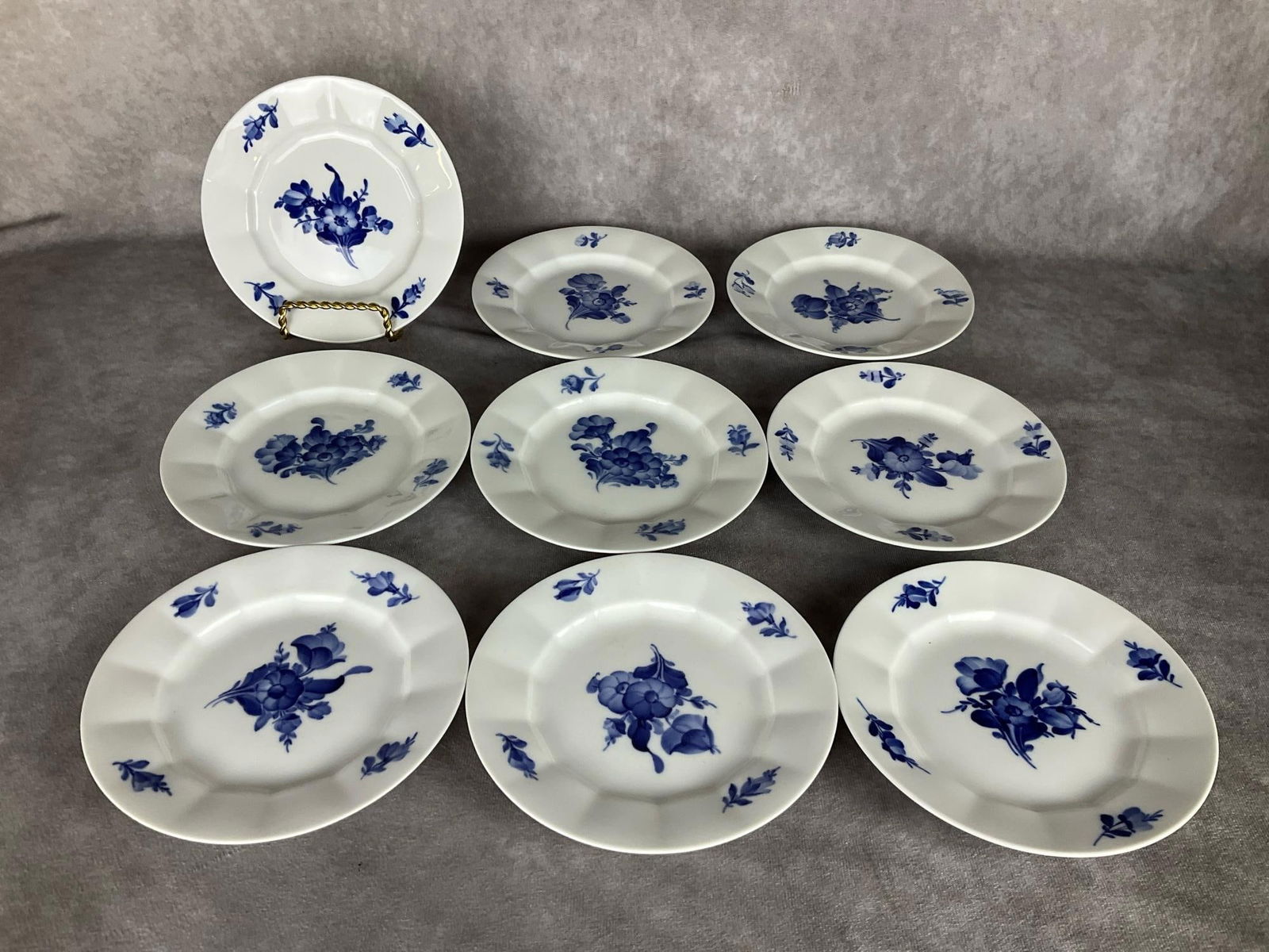 Royal Copenhagen Blue Flower Plates (1 of 5)