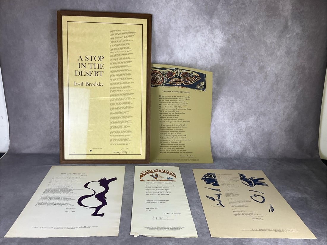 Illustrated Poetry Broadside Issues (1 of 16)