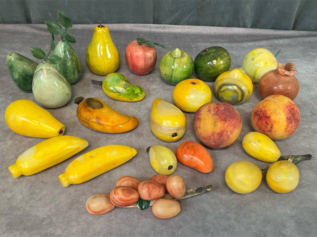 Marble Stone Fruit & Vegetables Auction