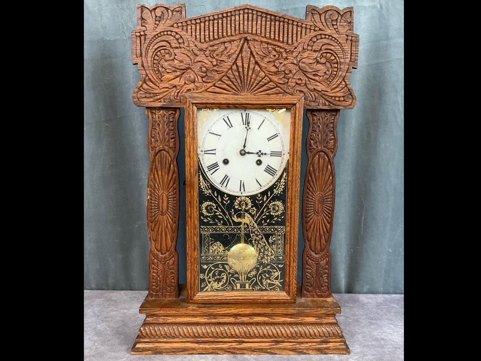 Victorian Gingerbread Clock (1 of 7)