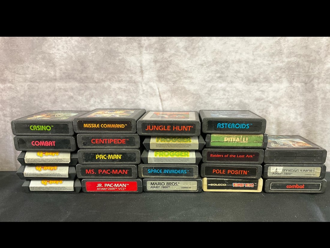 Atari 2600, 2800 and Sega Games (1 of 4)