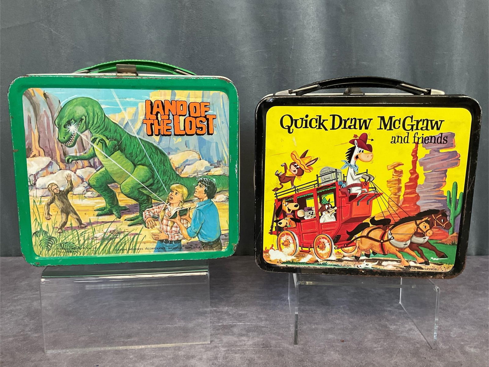 Land of the Lost & Quick Draw McGraw Lunch Boxes (1 of 9)