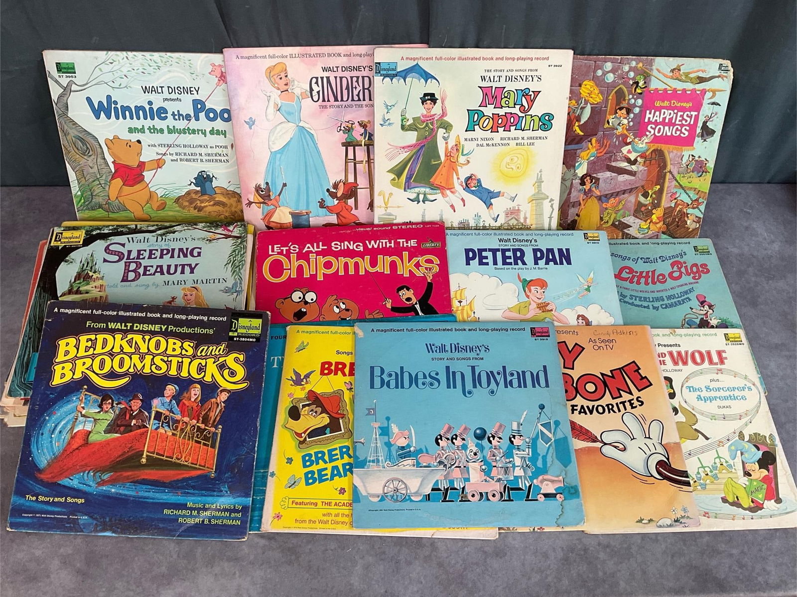 1960's & 1970s Disney Records & More (1 of 8)